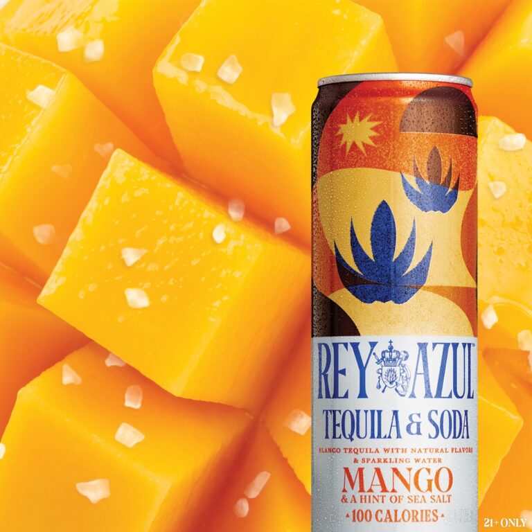 REY AZUL TEQUILA AND SODA Mancini Beverage